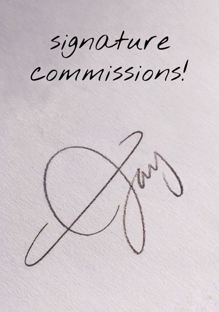 Three Signators Signature Design Set: 3 Signatures for your name! – Sonia Calligraphy